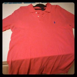 Red Boys Polo By Ralph Lauren 18-20